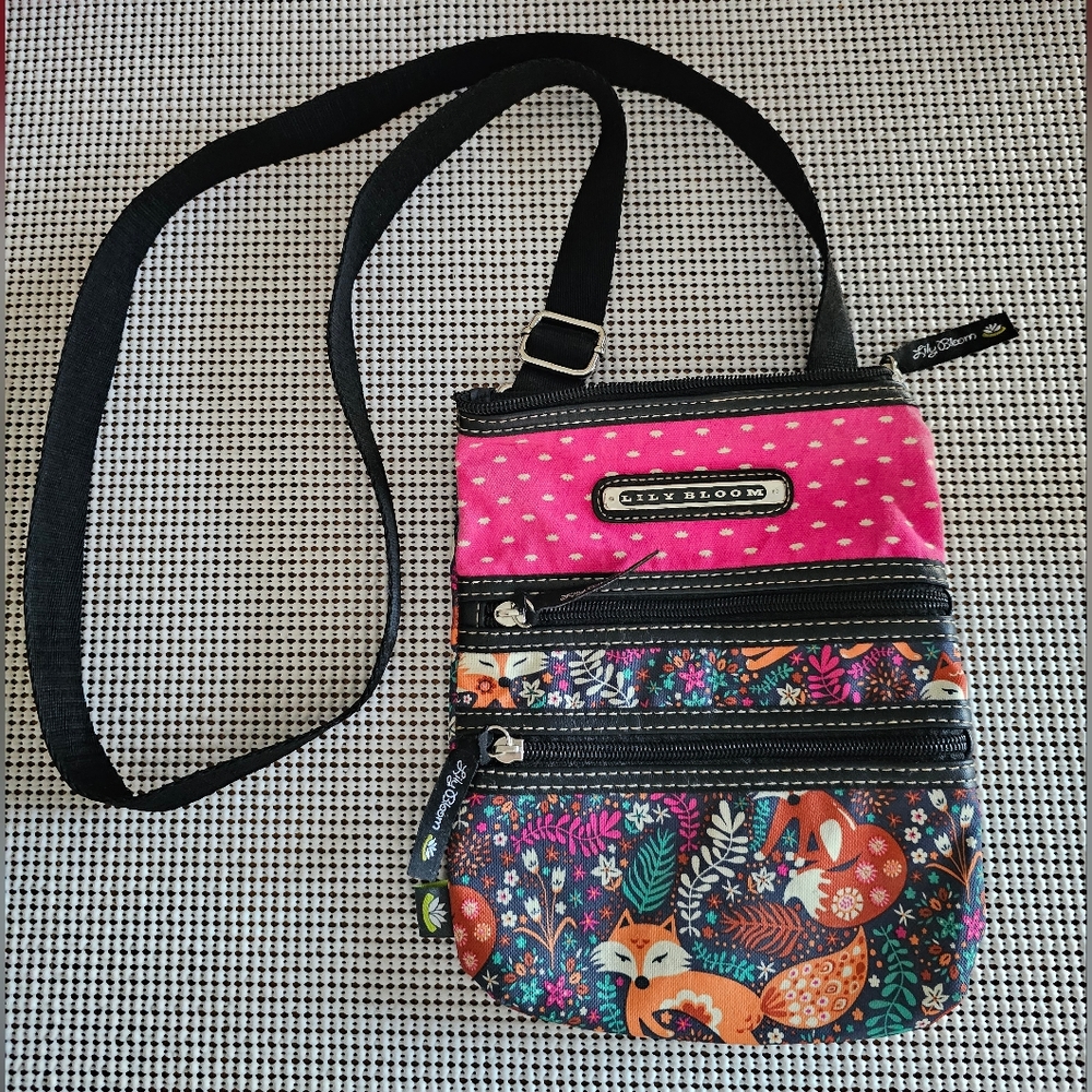 Lily Bloom Woodland Fox Crossbody Purse